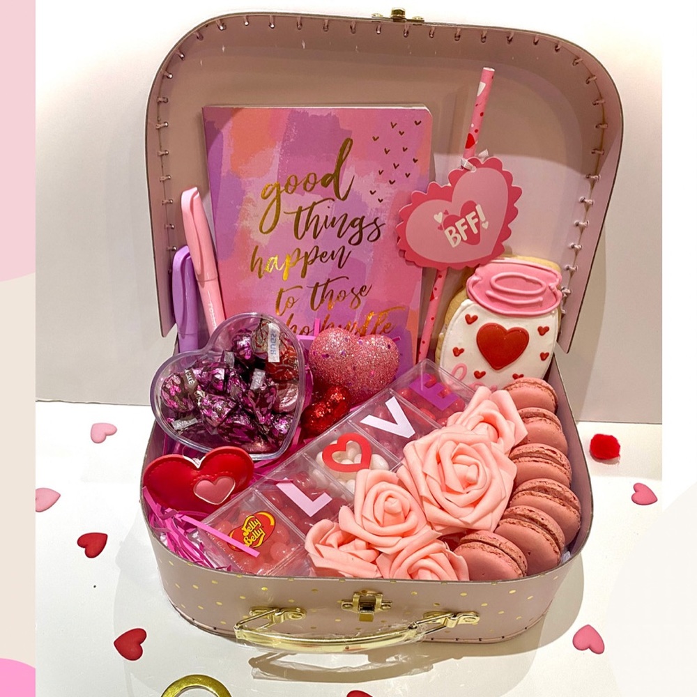 Valentine’s Day Suitcase Gift Box!